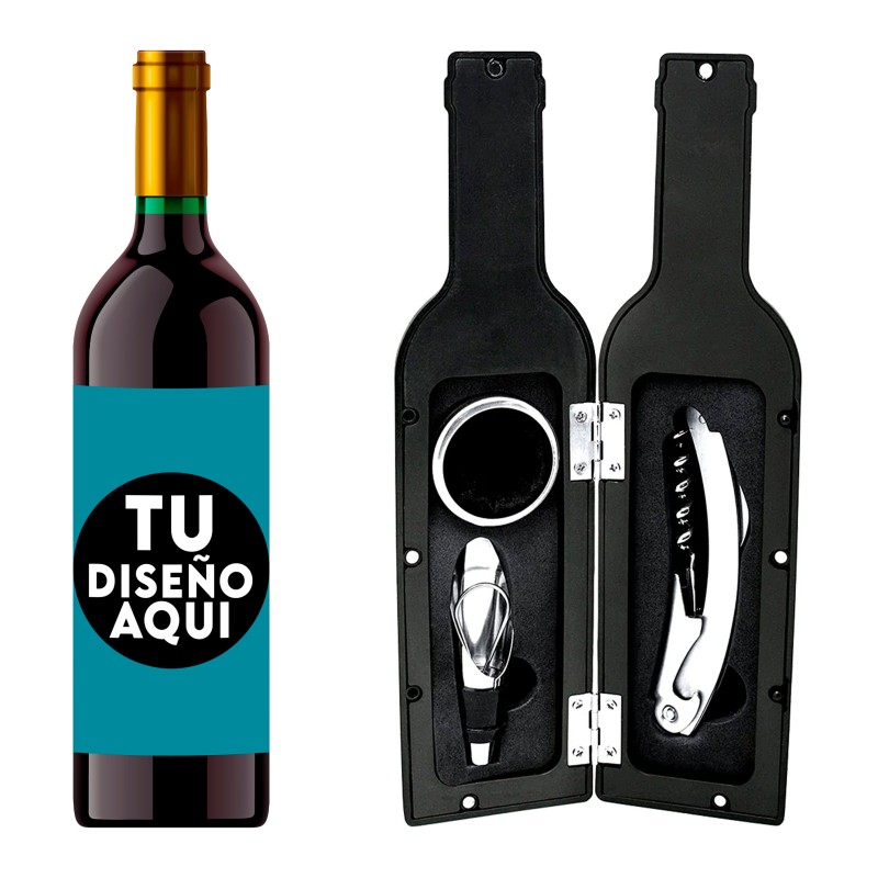 Kit Sacacorchos Personalizado