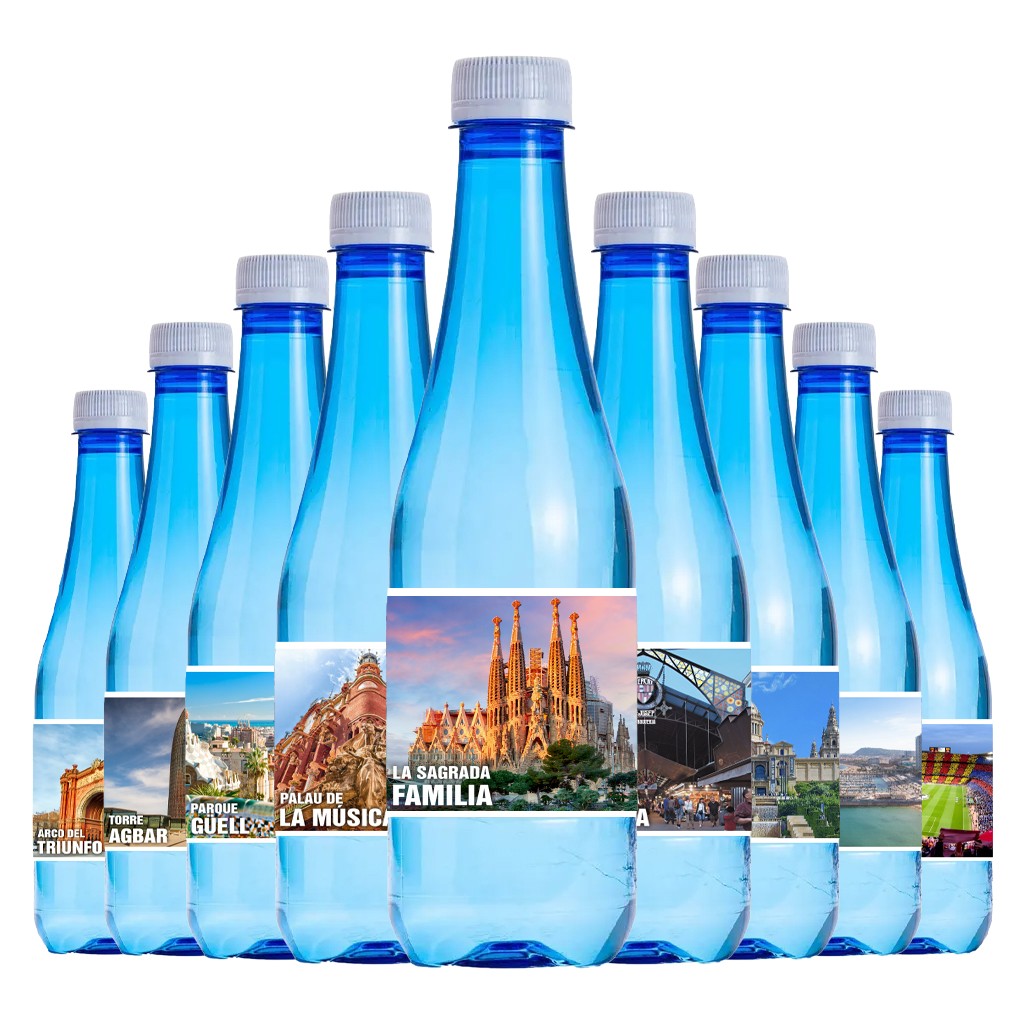 Pack 24ud Agua turística Barcelona