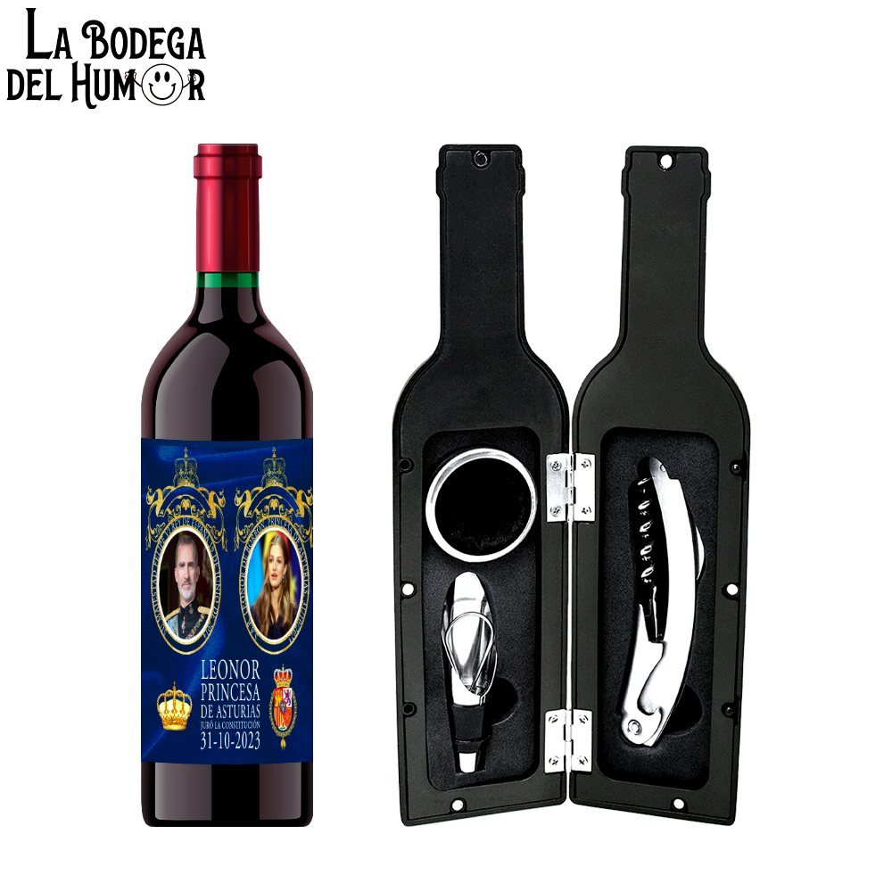 Kit Sacacorchos Premium "Leonor 2"